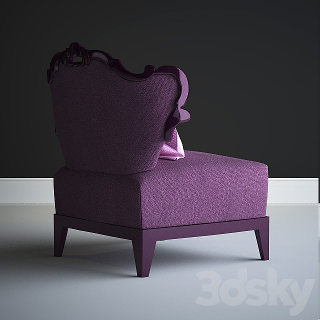 Armchair Creazioni Eva 3DSMax File - thumbnail 3