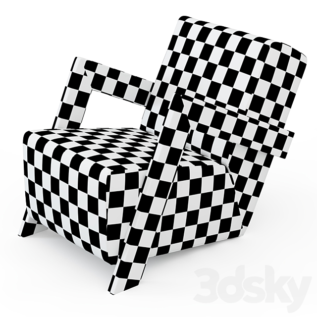 Armchair DADDYS by A Neugebauer 3DS Max Model - thumbnail 3