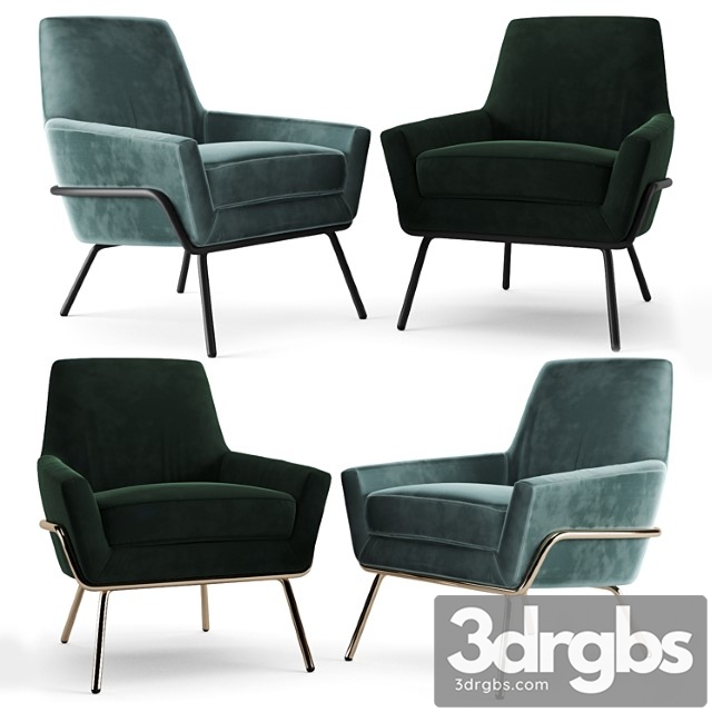 Armchair deephouse amsterdam 3dsmax Download - thumbnail 1