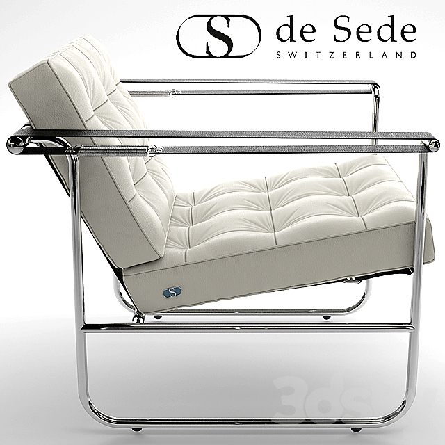 Armchair Desede HE-113 armchair 3DSMax File - thumbnail 1