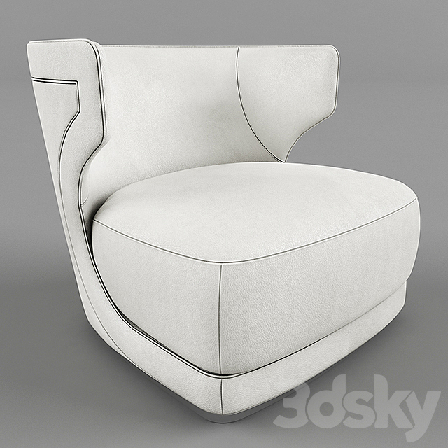 Armchair Etienne – Baxter 3DSMax File - thumbnail 1