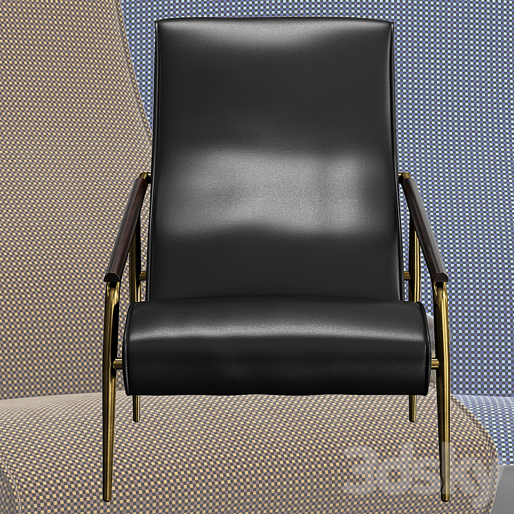 Armchair Evimera 3DS Max - thumbnail 2