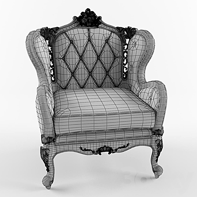 Armchair Fanteri 3DSMax File - thumbnail 2