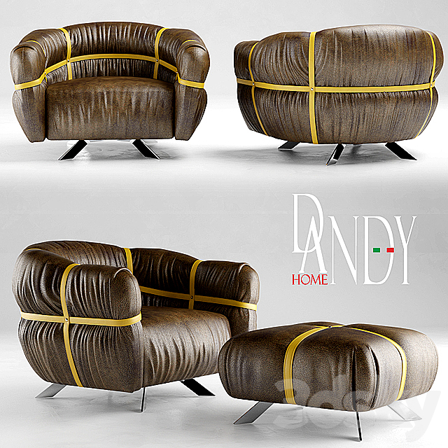 Armchair gamma dandy home CROSSOVER 3DSMax File - thumbnail 1