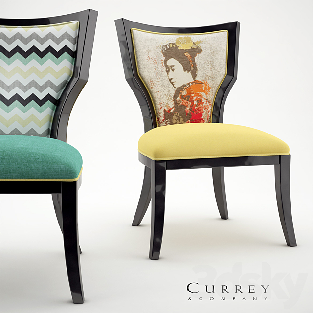 armchair Garbo Currey 3DSMax File - thumbnail 1