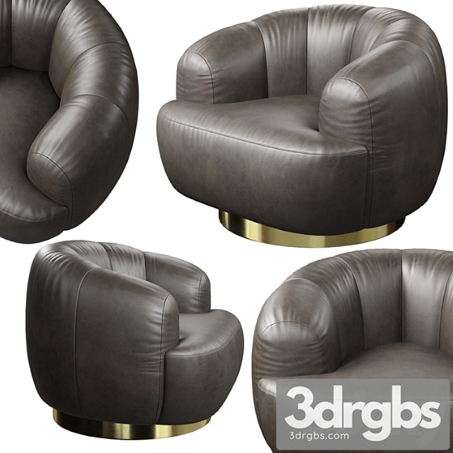 Armchair giopagani ornella 3dsmax Download - thumbnail 1