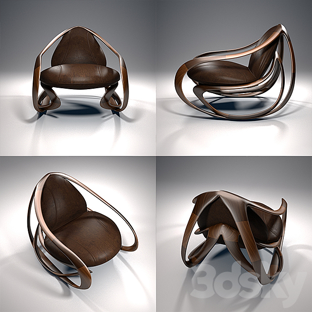 Armchair Giorgetti MOVE _ Armchair Giorgetti MOVE 3DSMax File - thumbnail 2