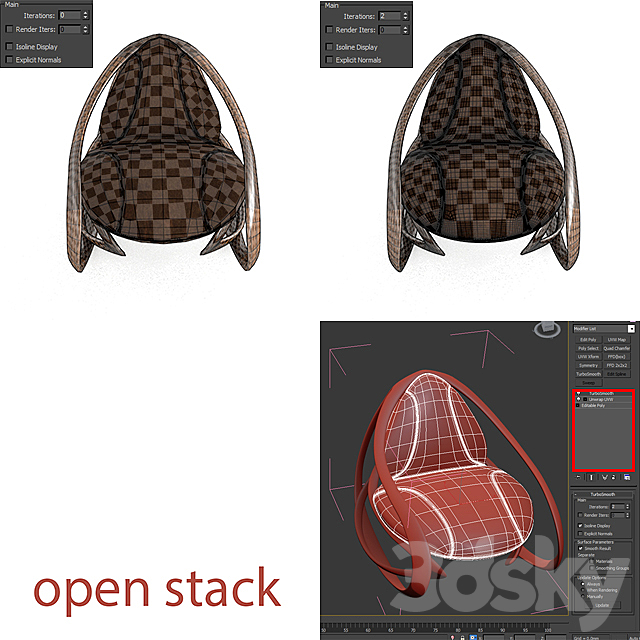 Armchair Giorgetti MOVE _ Armchair Giorgetti MOVE 3DSMax File - thumbnail 3