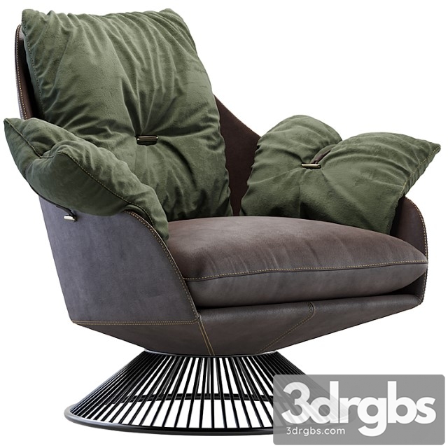 Armchair gloss 3dsmax Download - thumbnail 1