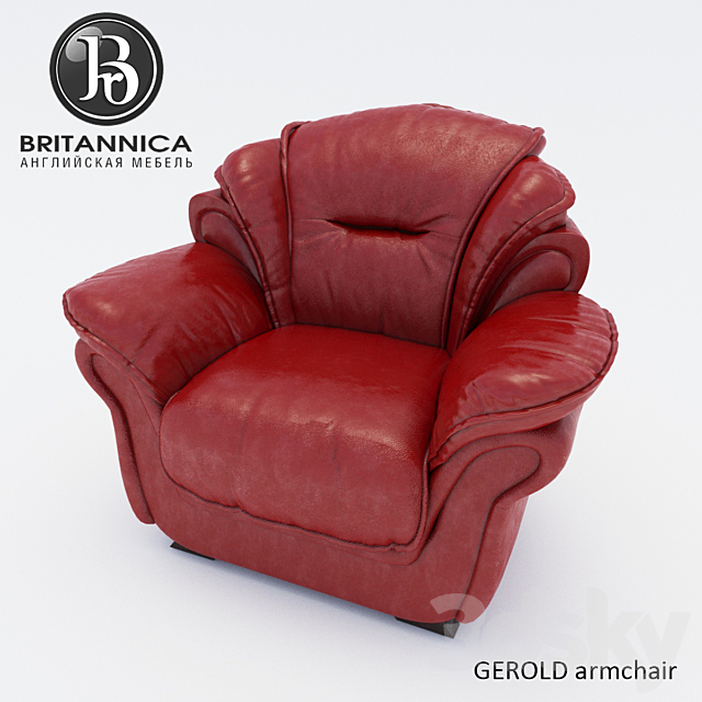 Armchair Herold 3DSMax File - thumbnail 1