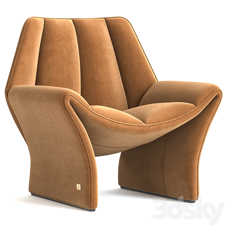 ARMCHAIR HIRUNDO 3DS Max Model - thumbnail 1