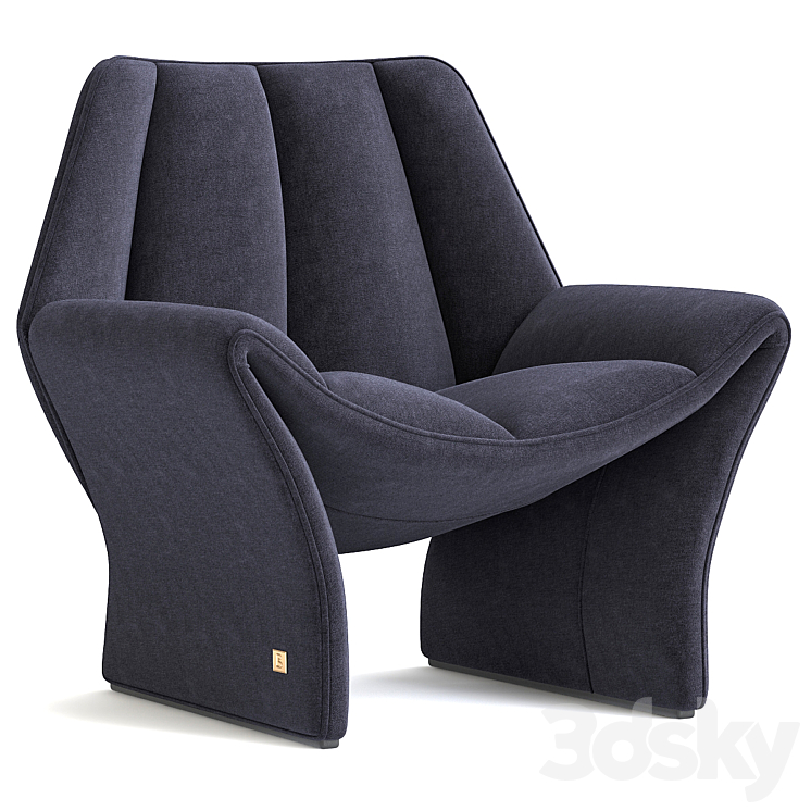 ARMCHAIR HIRUNDO 3DS Max Model - thumbnail 2