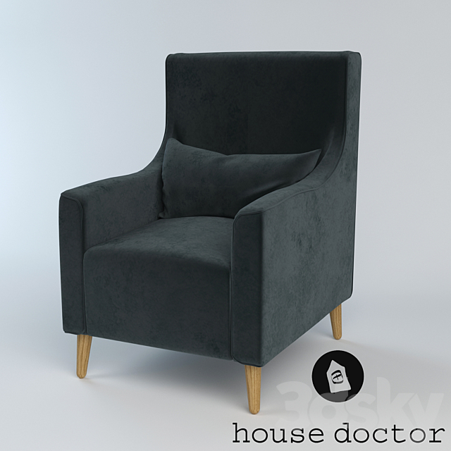 Armchair House Doctor 3DSMax File - thumbnail 1