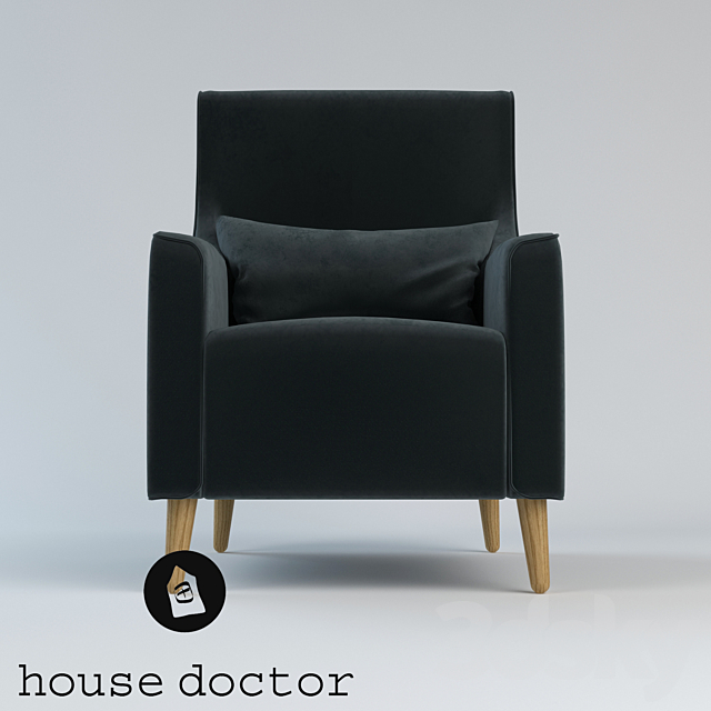 Armchair House Doctor 3DSMax File - thumbnail 2