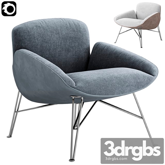 Armchair Juno Arketipo 3dsmax Download - thumbnail 1