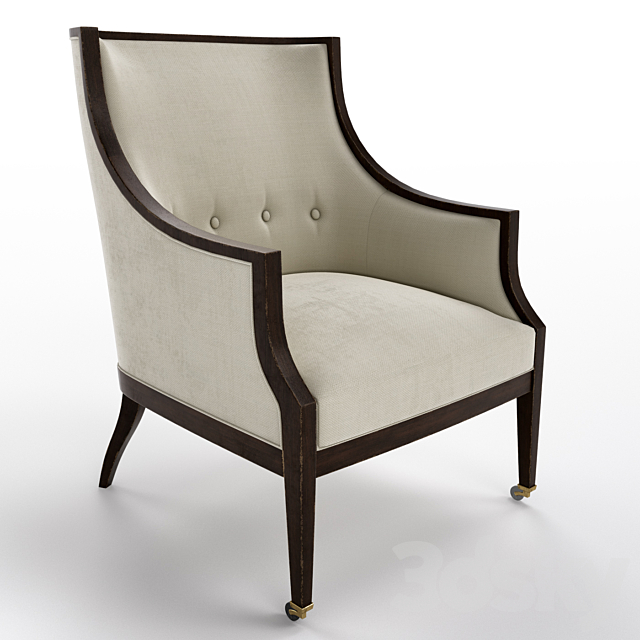 Armchair Kindel 3DSMax File - thumbnail 1