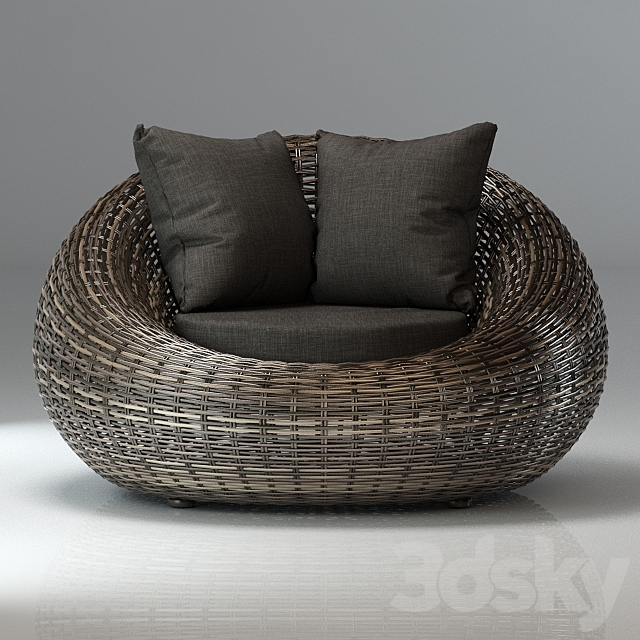 Armchair Kiwi 3DSMax File - thumbnail 2