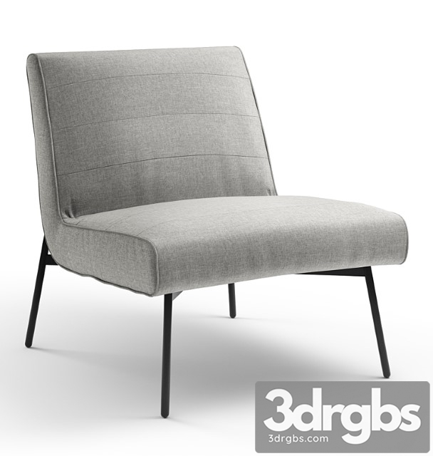 Armchair La redoute Rafa 3dsmax Download - thumbnail 1