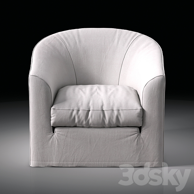 Armchair LENNY 3DSMax File - thumbnail 2