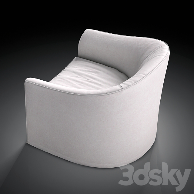 Armchair LENNY 3DSMax File - thumbnail 3