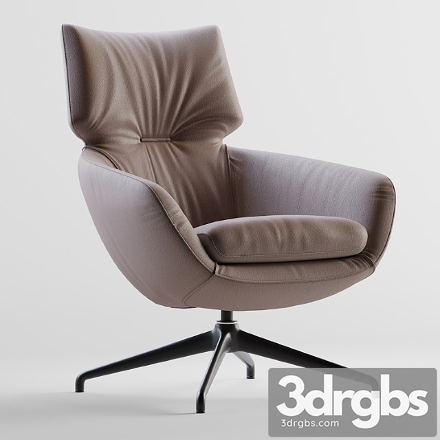 Armchair Leolux Lx Lx694 3dsmax Download - thumbnail 1