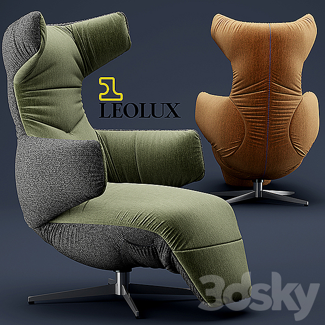 Armchair leolux SAPHIRA 3DSMax File - thumbnail 1