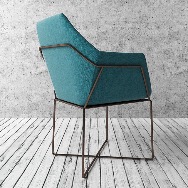 Armchair Loft Designe 3718 3DSMax File - thumbnail 3