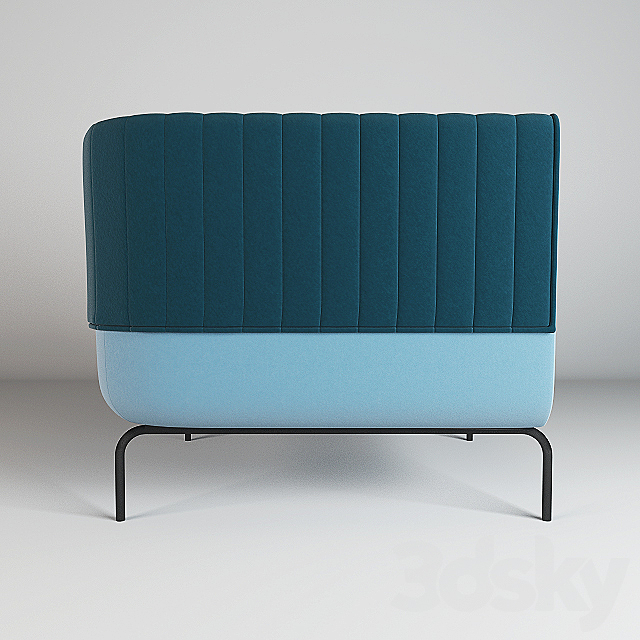 Armchair MADE (Bienno) 3DSMax File - thumbnail 3