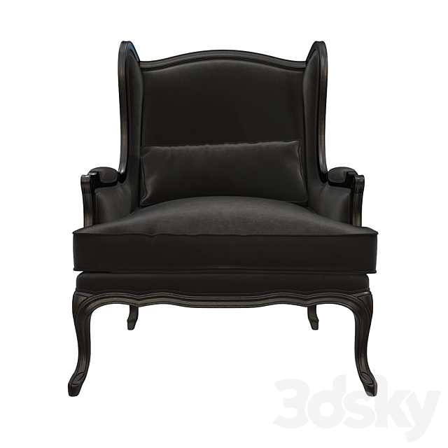 Armchair Marion Brosa 3DS Max Model - thumbnail 3