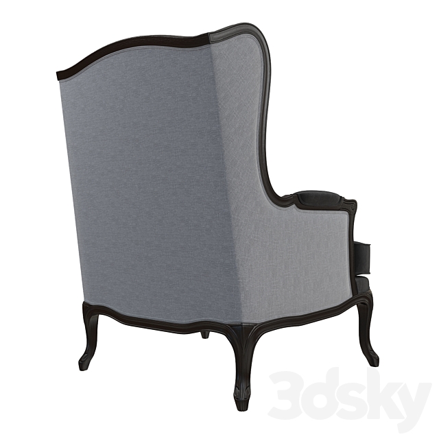 Armchair Marion Brosa 3DS Max Model - thumbnail 4