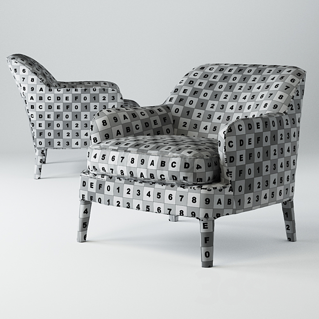 Armchair MAXAlTO B&B Italia FEBO 3DSMax File - thumbnail 3