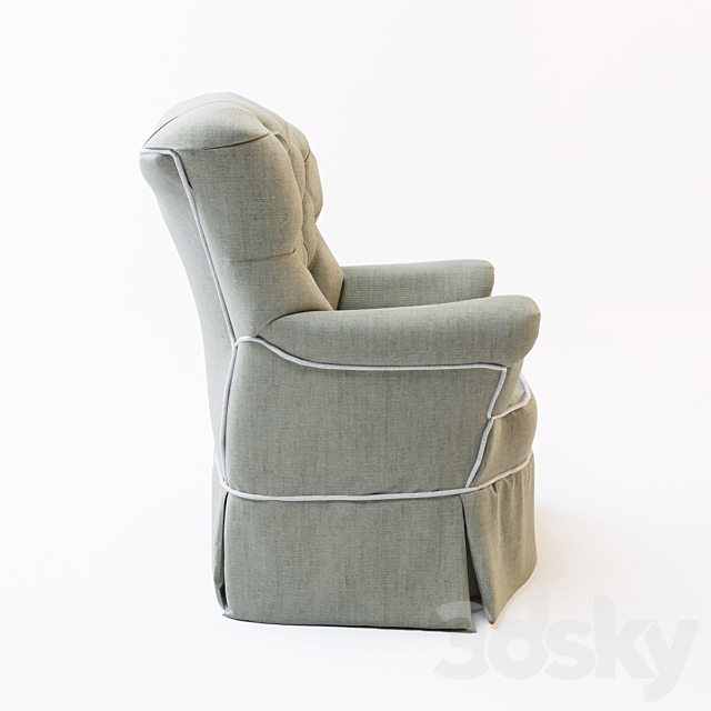 Armchair MAXI EKMI 3DSMax File - thumbnail 3