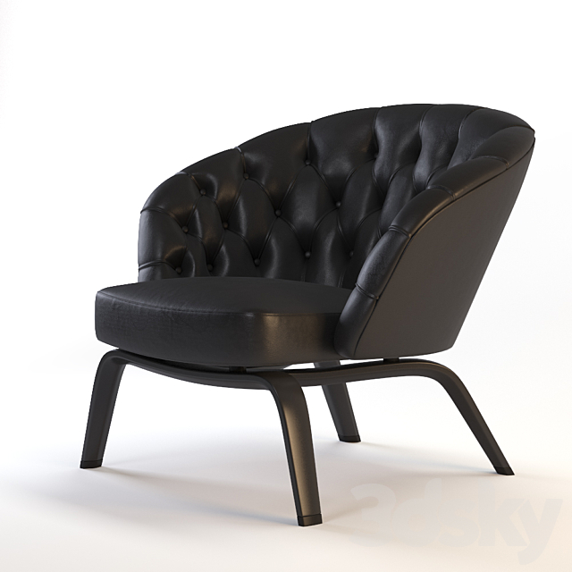 Armchair Minotti Winston 3DSMax File - thumbnail 1