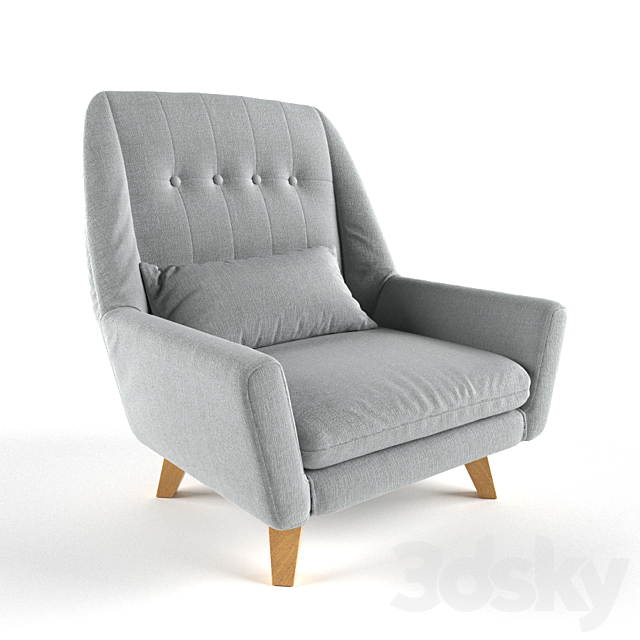 Armchair MIÜ 3DSMax File - thumbnail 1