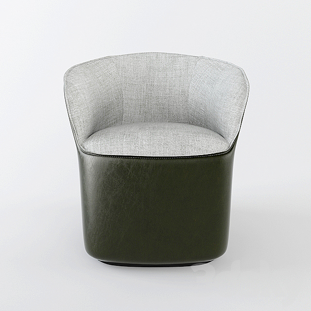 Armchair Pearl. 3DSMax File - thumbnail 1