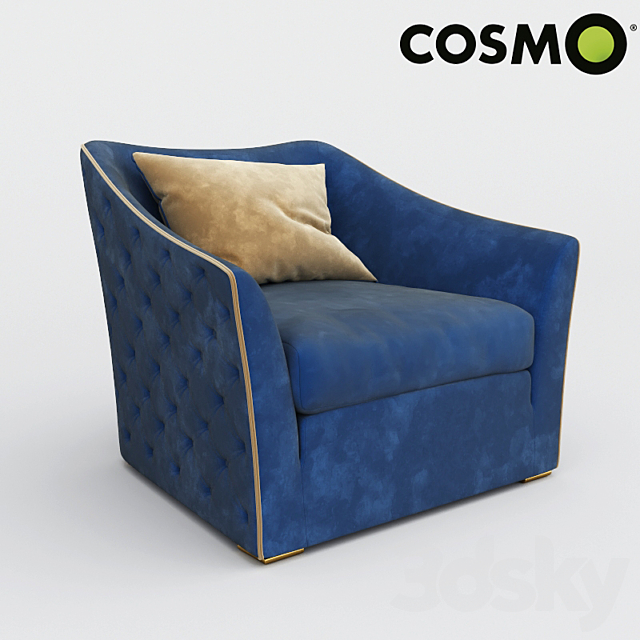 Armchair Pier Cosmo 3DSMax File - thumbnail 1