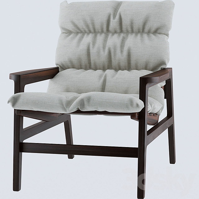 Armchair Poliform Ipanema 3DSMax File - thumbnail 1