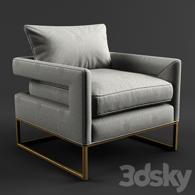 Armchair Prime 3DSMax File - thumbnail 1