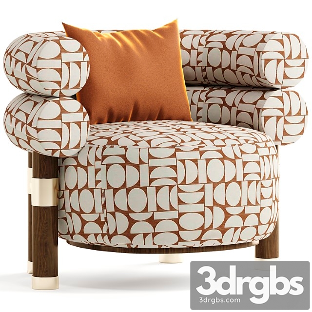 Armchair Rogers 5 3dsmax Download - thumbnail 1