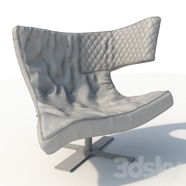 Armchair Roxy 3DSMax File - thumbnail 2