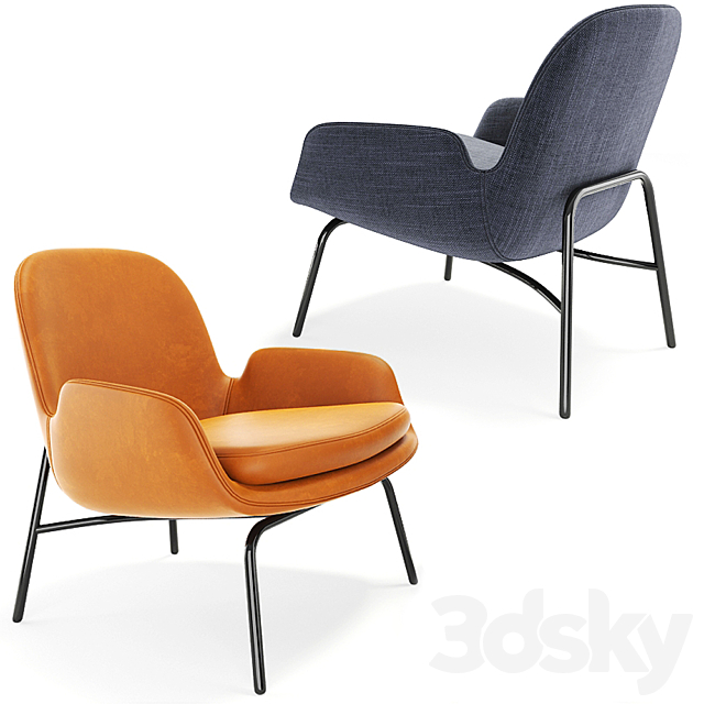 Armchair Set 02 3DS Max Model - thumbnail 3