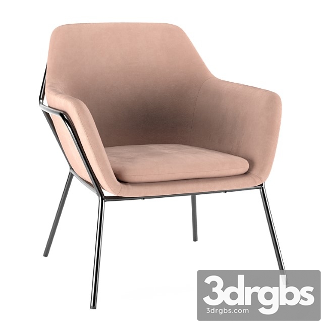 Armchair shelford 3dsmax Download - thumbnail 1