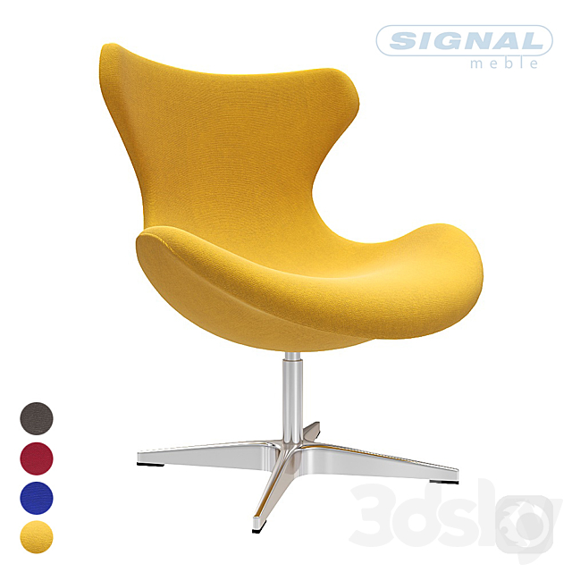 Armchair Signal Felix 3DSMax File - thumbnail 1