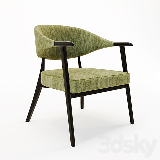 armchair sling 3ds Max - thumbnail 1