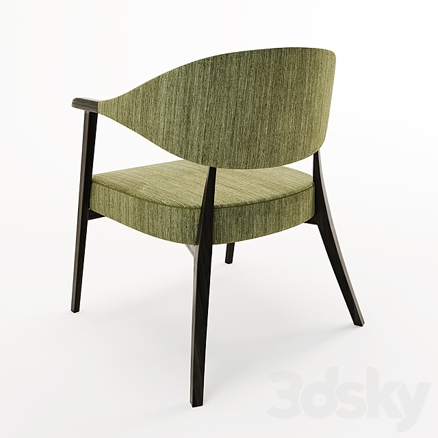 armchair sling 3ds Max - thumbnail 2