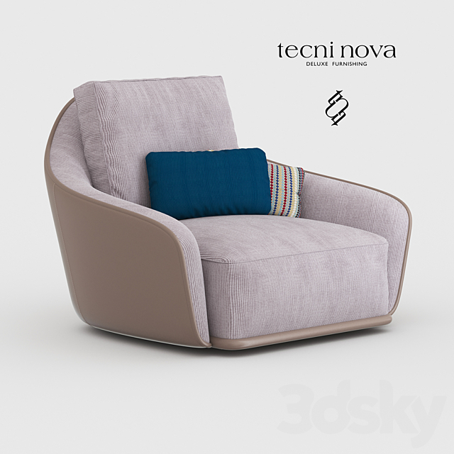 Armchair Tecni nova 115 3DSMax File - thumbnail 1