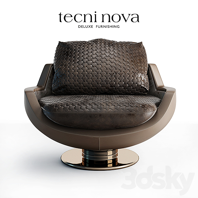 Armchair Tecni nova from the collection of Fortune 2017 3DSMax File - thumbnail 1