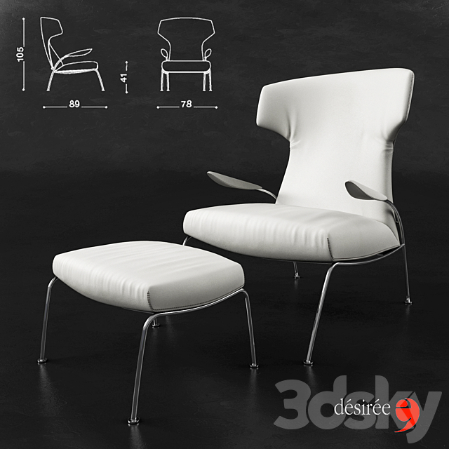 Armchair TIFY 3DSMax File - thumbnail 1