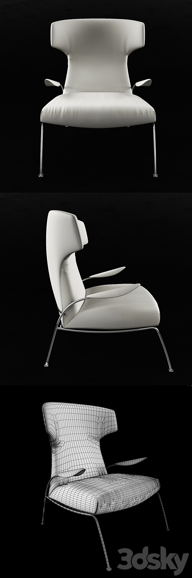 Armchair TIFY 3DSMax File - thumbnail 3