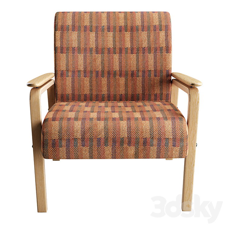 Armchair USSR 3DS Max - thumbnail 2